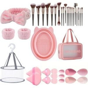 Professional Makeup Sponge & Brush Kit
